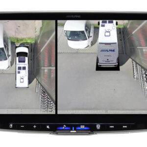 ALPINE HCS-T100 Sistema di telecamere a 360° per camper e furgoni camperizzati