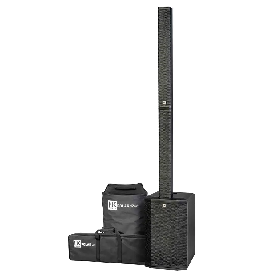 HK Audio POLAR 12 MKII Sistema PA a Colonna Attivo 2000W con DSP