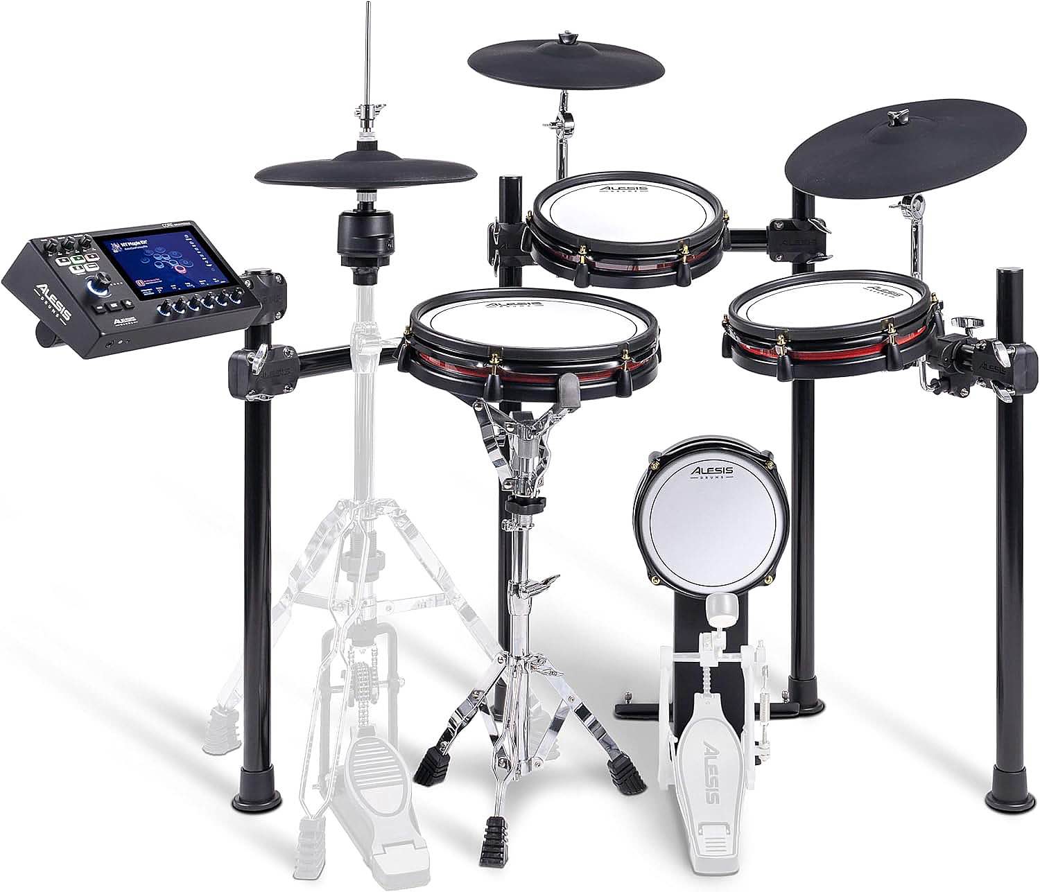 Alesis Strata Club Kit Batteria Elettronica Professionale Compatta per Studio e Live