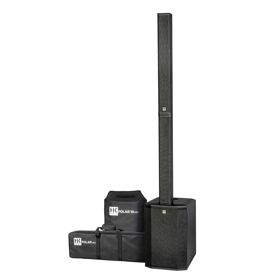 HK Audio Polar 10 MKII Sistema PA a Colonna Attivo 2000W con DSP