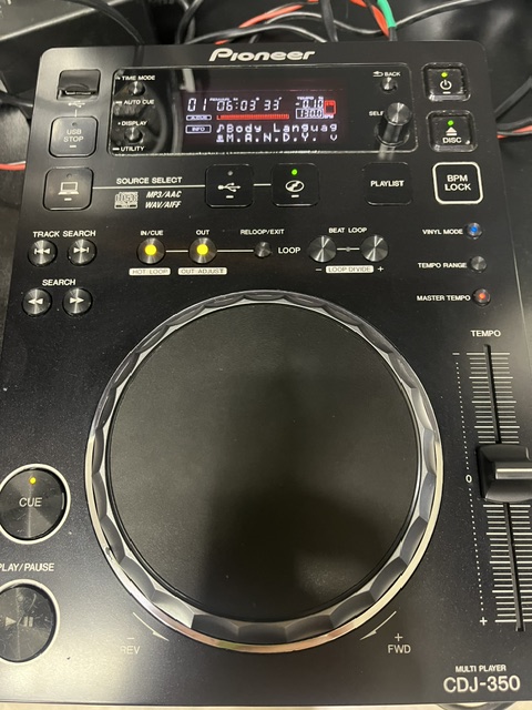 PIONEER CDJ350 COPPIA LETTORI CD PER DJ (USATI)